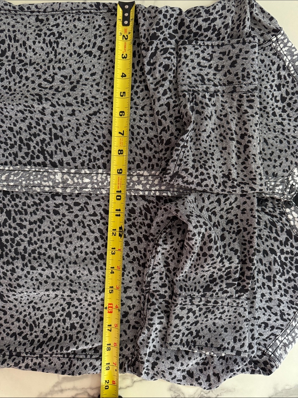 rag & bone Silk Abstract Spot Print Blouse Size Small - Picture 9 of 10